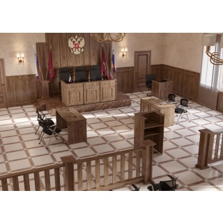Мебель для залов суда 