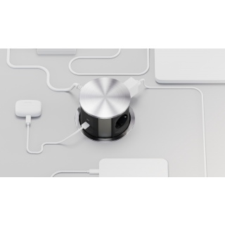 Блок розеток G10703N-2AC.N выдвижной вертикальный